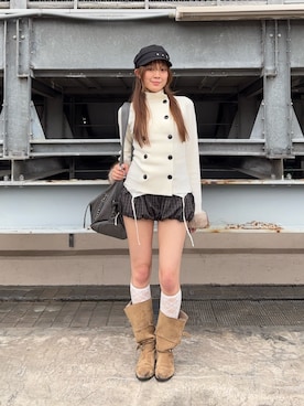Hazukiさん(レディース・159cm)の秋コーディネート