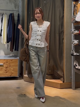 Hazukiさん(レディース・159cm)の夏コーディネート