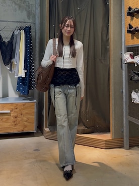 Hazukiさん（レディース・159cm）の春コーディネート