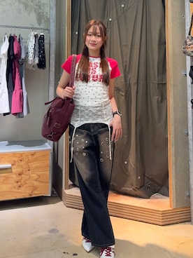 Hazukiさん(レディース・159cm)の夏コーディネート