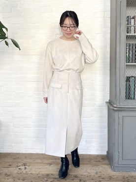 Saoriさん(レディース・156cm)の冬コーディネート