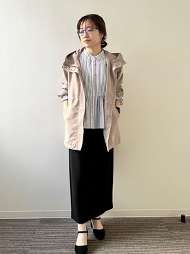 「ITS'DEMO（イッツデモ）のアイテム」を使った、Saoriさん（レディース・156cm）の冬コーディネート