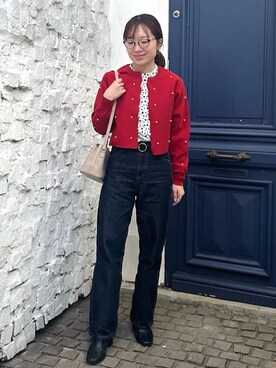 Saoriさん(レディース・156cm)の冬コーディネート