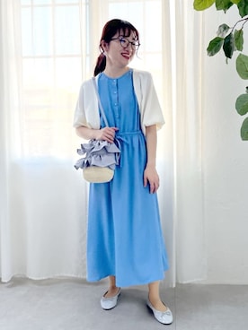 「ITS'DEMO（イッツデモ）のアイテム」を使った、Saoriさん（レディース・156cm）の春コーディネート