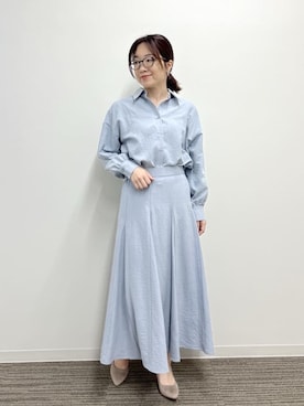 「ITS'DEMO（イッツデモ）のアイテム」を使った、Saoriさん（レディース・156cm）の冬コーディネート