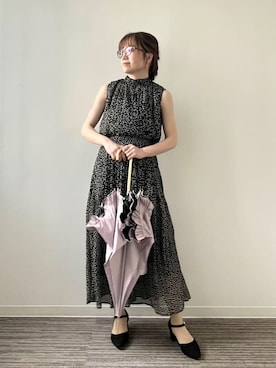 「ITS'DEMO（イッツデモ）のアイテム」を使った、Saoriさん（レディース・156cm）の春コーディネート