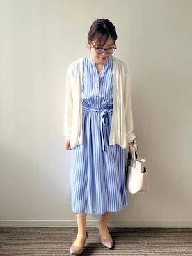 「ITS'DEMO（イッツデモ）のアイテム」を使った、Saoriさん（レディース・156cm）の春コーディネート