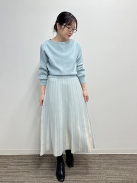 Saoriさん（レディース・156cm）の冬コーディネート