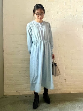 「ITS'DEMO（イッツデモ）のアイテム」を使った、Saoriさん（レディース・156cm）の冬コーディネート