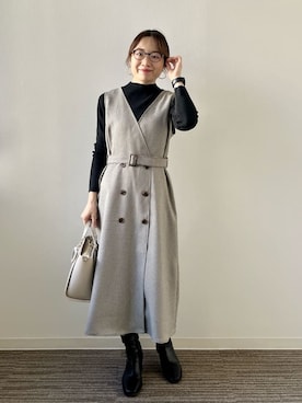 Saoriさん(レディース・156cm)の秋コーディネート