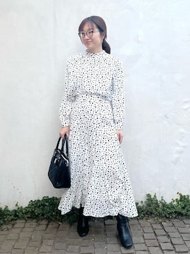 Saoriさん(レディース・156cm)の冬コーディネート