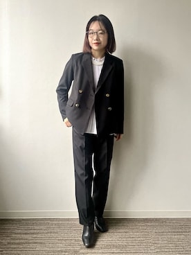 Saoriさん(レディース・156cm)の冬コーディネート