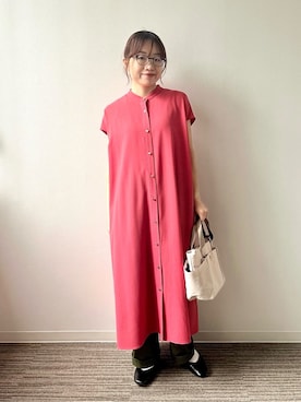「ITS'DEMO（イッツデモ）のアイテム」を使った、Saoriさん（レディース・156cm）の春コーディネート