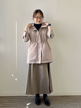 Saoriさん(レディース・156cm)の秋コーディネート