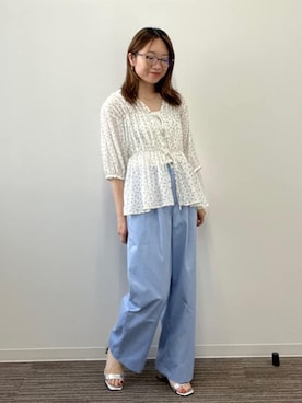 Saoriさん（レディース・156cm）の夏コーディネート