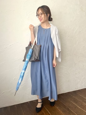 「ITS'DEMO（イッツデモ）のアイテム」を使った、Saoriさん（レディース・156cm）の夏コーディネート