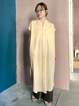 「ITS'DEMO（イッツデモ）のアイテム」を使った、Saoriさん（レディース・156cm）の春コーディネート
