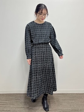 Saoriさん(レディース・156cm)の冬コーディネート