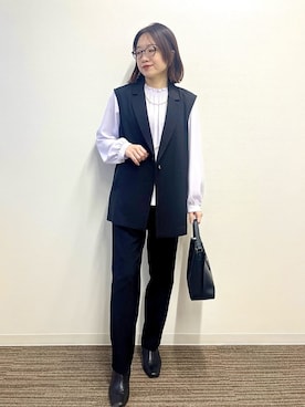 Saoriさん(レディース・156cm)の冬コーディネート