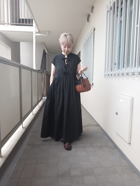 佐知枝さん(レディース・154cm)の秋コーディネート