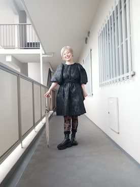 「menue（メヌエ）のアイテム」を使った、佐知枝さん（レディース・154cm）の夏コーディネート
