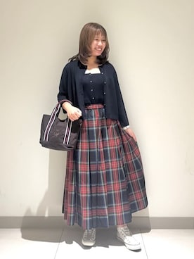 Liriさん(レディース・157cm)の秋コーディネート