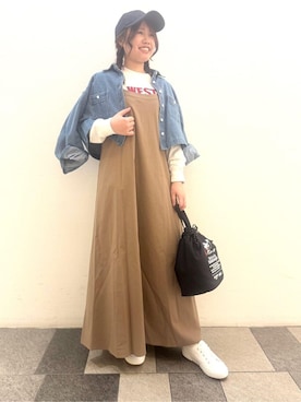 Liriさん(レディース・157cm)の春コーディネート