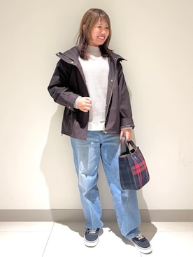 Liriさん(レディース・157cm)の秋コーディネート
