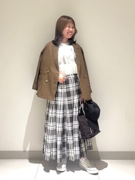 Liriさん（レディース・157cm）の秋コーディネート