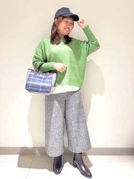 Liriさん(レディース・157cm)の秋コーディネート