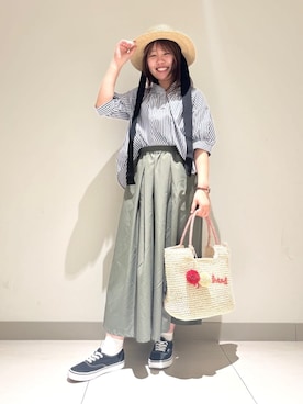 Liriさん(レディース・157cm)の夏コーディネート