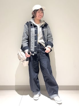 Liriさん(レディース・157cm)の冬コーディネート