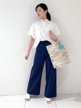 momokoさん(レディース・157cm)の夏コーディネート