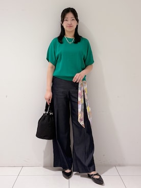 momokoさん(レディース・157cm)の夏コーディネート