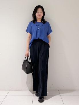 momokoさん（レディース・157cm）の夏コーディネート