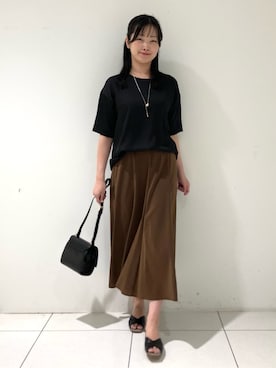 momokoさん（レディース・157cm）の夏コーディネート