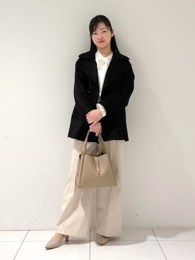 momokoさん（レディース・157cm）の冬コーディネート