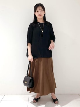 momokoさん（レディース・157cm）の夏コーディネート