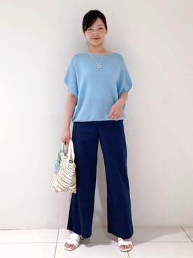momokoさん（レディース・157cm）の夏コーディネート