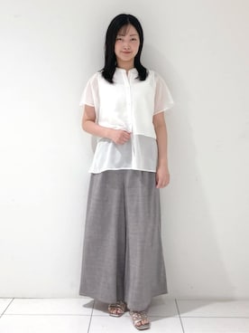 momokoさん（レディース・157cm）の夏コーディネート