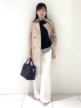 momokoさん（レディース・157cm）の春コーディネート