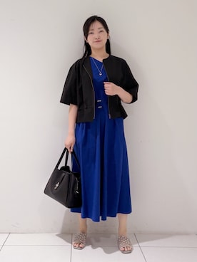 momokoさん（レディース・157cm）の春コーディネート