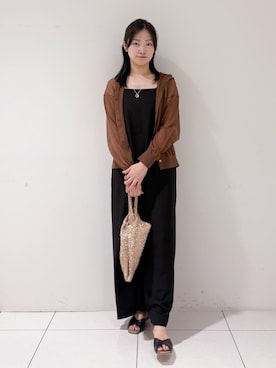 momokoさん(レディース・157cm)の夏コーディネート