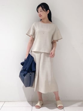 momokoさん（レディース・157cm）の夏コーディネート