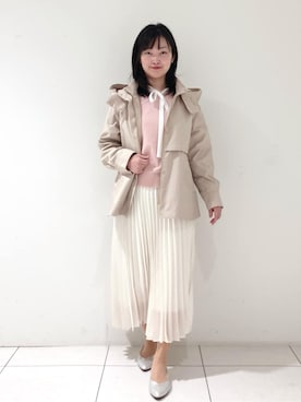 momokoさん（レディース・157cm）の春コーディネート