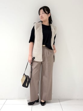 momokoさん(レディース・157cm)の冬コーディネート