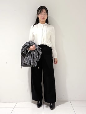 momokoさん（レディース・157cm）の冬コーディネート