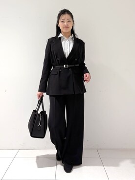 momokoさん（レディース・157cm）の冬コーディネート