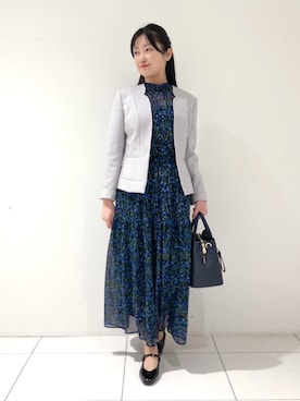 「COUP DE CHANCE（クードシャンス）のアイテム」を使った、momokoさん（レディース・157cm）の冬コーディネート