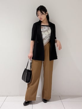 momokoさん(レディース・157cm)の夏コーディネート